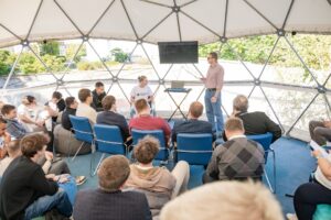Выступление в куполе на ИТПАРК ФЕСТ/26